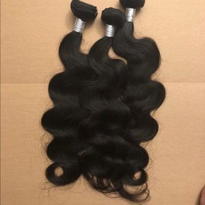 human hair extensions body wave 22"24"26,300gr